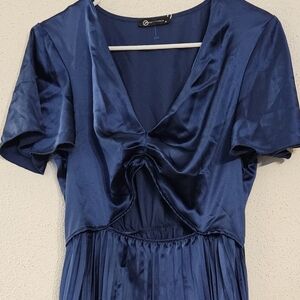 Blue Maxi Dress Size M